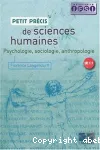 Petit précis de sciences humaines: psychologie, sociologie, anthropologie vignette