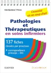 Pathologies et thérapeutiques en soins infirmiers. 137 fiches pour ESI et infirmiers vignette